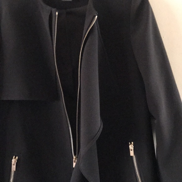 Club Monaco Black Coat Size XS/TP (TP means Tre Petite- Very Small) - Picture 9 of 12